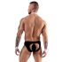 Svenjoyment - tanga da cameriere uomo - set costume nero bianco - L
