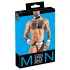 Svenjoyment - tanga da cameriere uomo - set costume nero bianco - XL