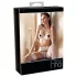 Abierta Fina - reggiseno set donna - pizzo sexy nero
