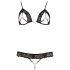 Abierta Fina - Seduzione stravagante - completo reggiseno - M