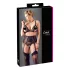 Cottelli Plus Size - Set intimo donna curvy - pizzo nero
