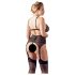 Cottelli Taglie Forti - Completo Intimo in Pizzo Nero