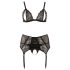 Cottelli Taglie Forti - Completo Intimo in Pizzo Nero