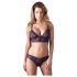 Cottelli - Set reggiseno in pizzo floreale (viola) - L