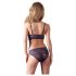 Cottelli - Set reggiseno in pizzo floreale (viola) - L