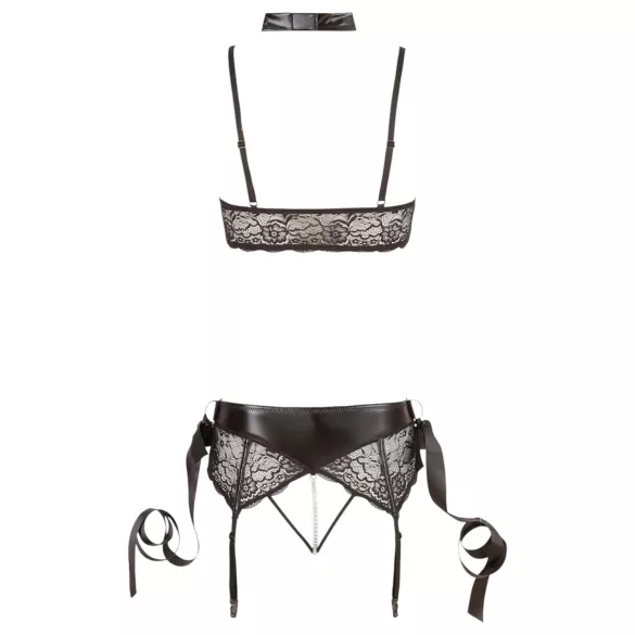 Cottelli Bondage - set lingerie pizzo 5 pezzi