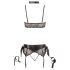 Cottelli Bondage - Set di lingerie in pizzo (5 pezzi) - L