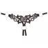 Cottelli - set reggiseno ricamato brillante - nero - M