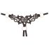 Cottelli - Set reggiseno ricamato scintillante (nero) - L