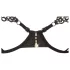 Cottelli - set reggiseno ricamato brillante - nero - L