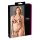 Cottelli - set reggiseno aperto con anelli in metallo (rosso)