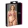 Cottelli - set reggiseno aperto con anelli metallici (rosso) - M/L