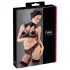 Cottelli - set reggiseno in pizzo con colletto (nero) - 85B/L
