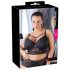 Cottelli Plus Size - reggiseno in pizzo con spalline (nero) - 95E
