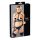 Cottelli Bondage - Set reggicalze lucido con manette (nero) - XL