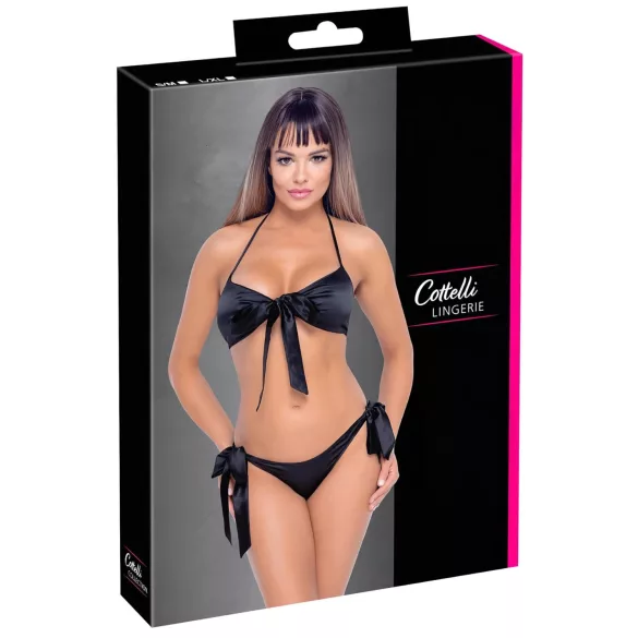 Cottelli - set reggiseno a bikini (nero)