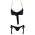 Cottelli - set reggiseno a bikini (nero)