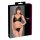 Cottelli - set trasparente in pizzo (nero) - L
