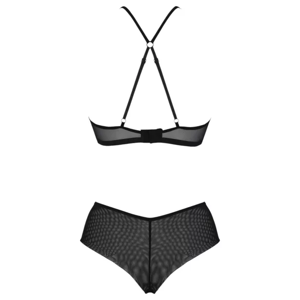 Passion Eco Kerria - set bikini in pizzo (nero) - L/XL