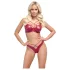Cottelli Party - set reggiseno effetto lucido - rosso