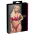 Cottelli Party - set reggiseno effetto lucido - rosso