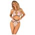 Obsessive - completo intimo donna - reggiseno e slip - rosa