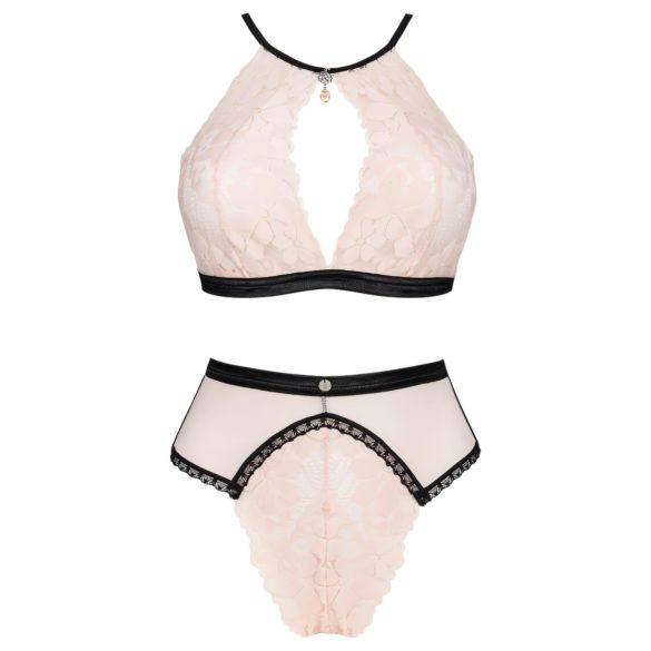 Obsessive - completo intimo donna - reggiseno e slip - rosa
