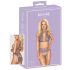Baciabili - set di lingerie in pizzo (viola) - L/XL