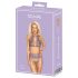 Baciabili - set di lingerie in pizzo (viola) - L/XL