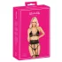 Baciabile - set reggiseno con cintura (nero) - L/XL