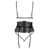 Baciabile - set reggiseno con cintura (nero) - L/XL