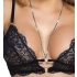 Abierta Fina - Set in pizzo aperto (nero) - XL