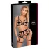 Cottelli - set body harness donna due pezzi - nero - L