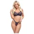 Cottelli Party - set reggiseno con lacci - nero - 85C/L