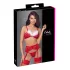 Cottelli - completo intimo natalizio in pizzo - rosso