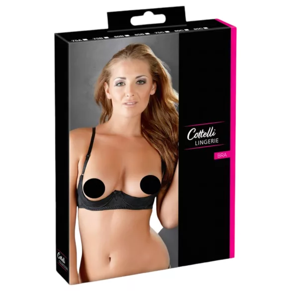 Cottelli - reggiseno push up basic - nero - 85B