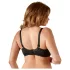 Cottelli Plus Size - reggiseno sollevaseno - nero - 90D