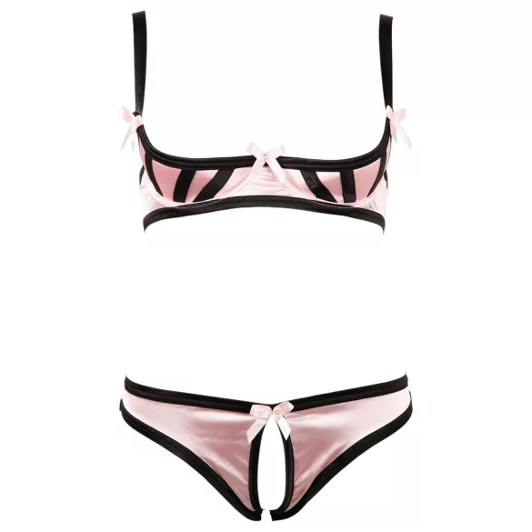 Cottelli - reggiseno a strisce con set lingerie