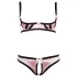 Cottelli - reggiseno a strisce con set lingerie