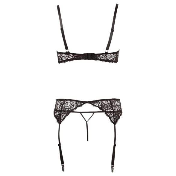 Abierta Fina - Set intimo donna sexy in pizzo - trio lingerie