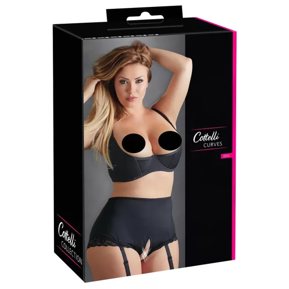 Cottelli Plus Size - reggiseno con ferretto - nero - 95D
