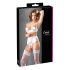 Cottelli - Set Reggiseno Sollevante in Pizzo e Lacci (Bianco) - 80B/M