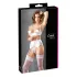 Cottelli - reggiseno sollevatore con lacci e pizzo - bianco - 80B/M