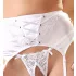 Cottelli - reggiseno sollevatore con lacci e pizzo - bianco - 85C/L