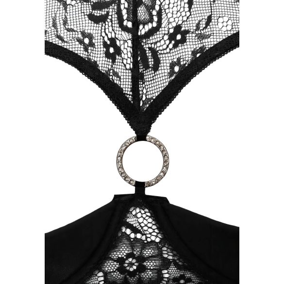 Cottelli - set reggiseno aperto - nero