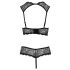 Cottelli - set reggiseno aperto - nero