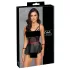 Cottelli Bondage - set bondage lucido con manette - nero - 85B/L