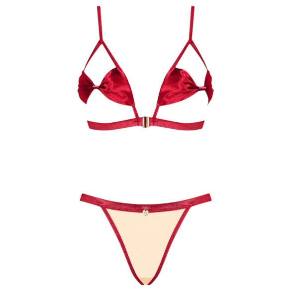 Obsessive - set lingerie sexy - pizzo rosso