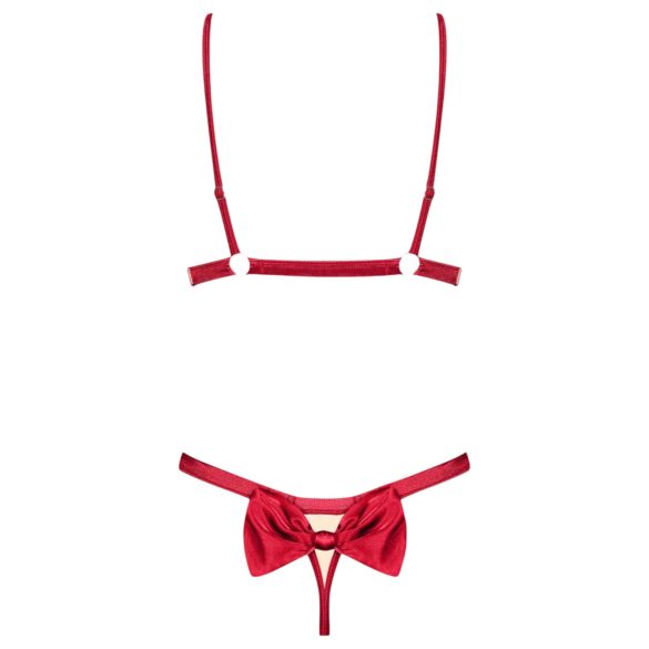 Obsessive - set lingerie sexy - pizzo rosso