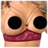 Abierta Fina - reggiseno a catena con slip - rosso - M